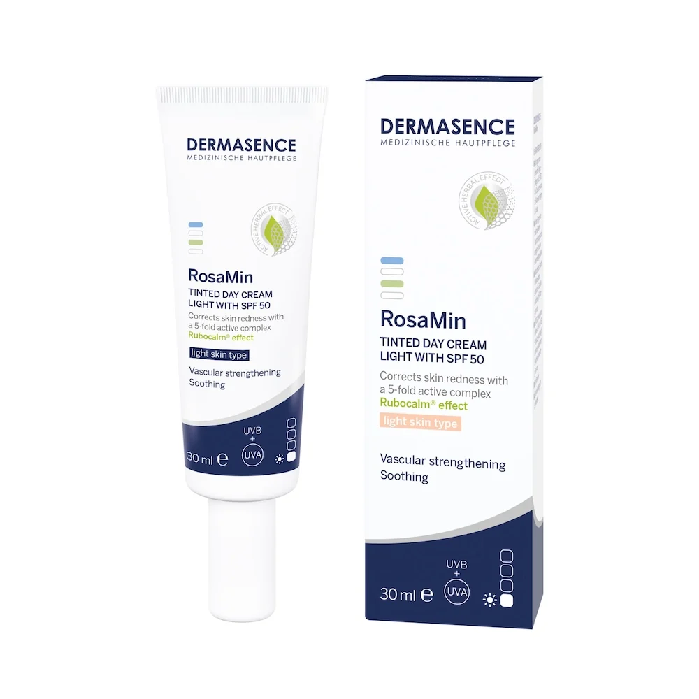 Dermasence, RosaMin Tinted Day Cream Light With SPF 50